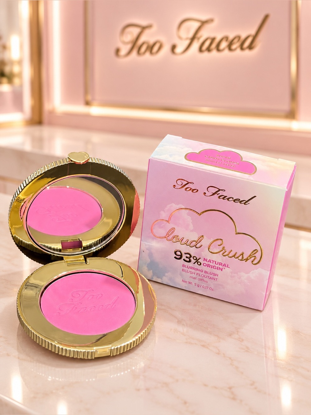 Too Faced Cloud Crush Blurring Blush Super Candy Clouds